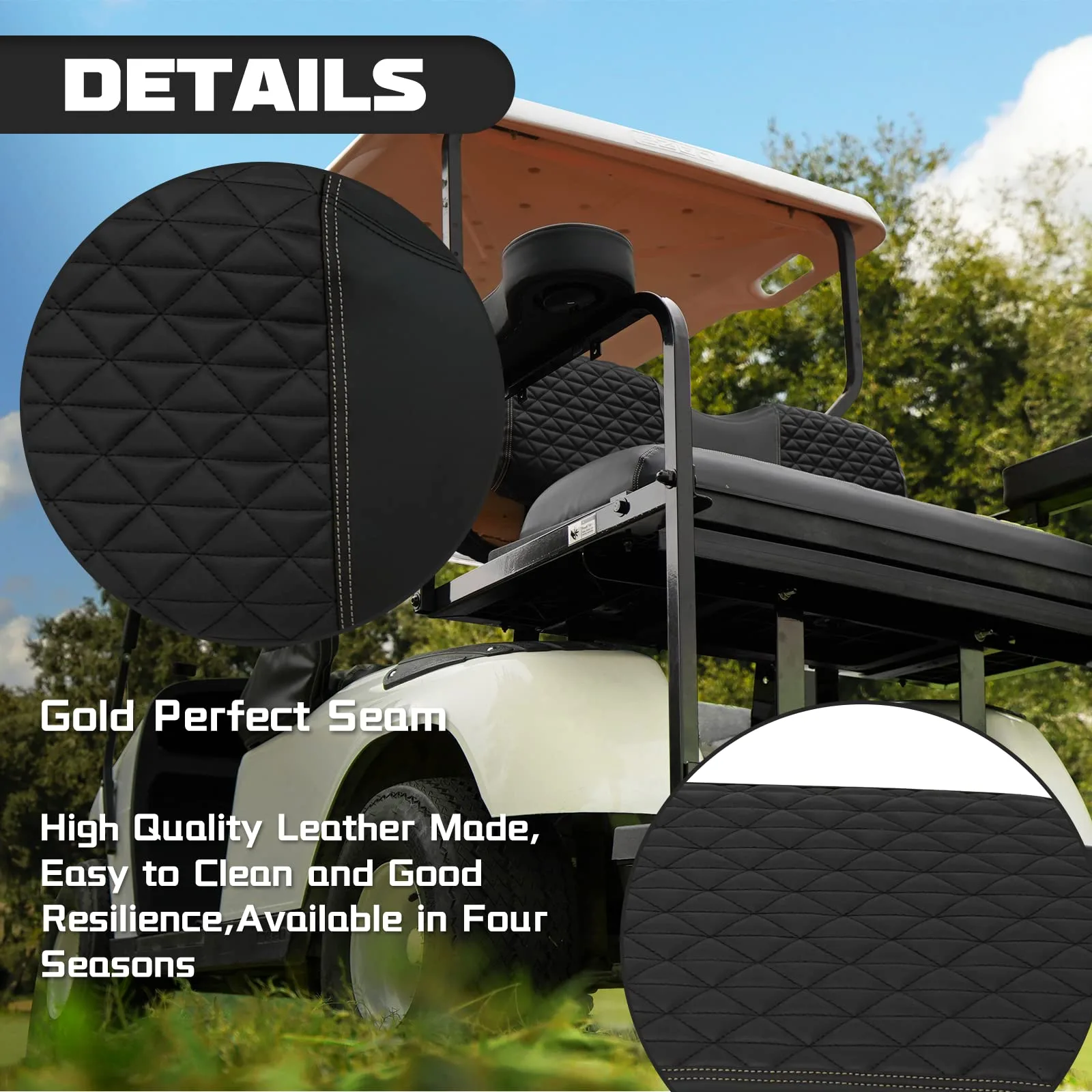 XUANYUDG0769 Seat Covers for EZGO TXT 1994-2013 image 4