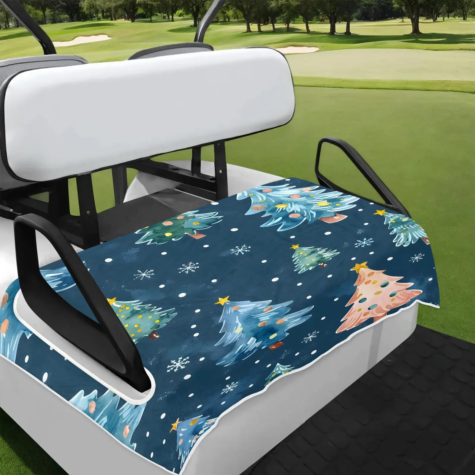 Tiveruda Golf Cart Seat Cover for Double Seats
