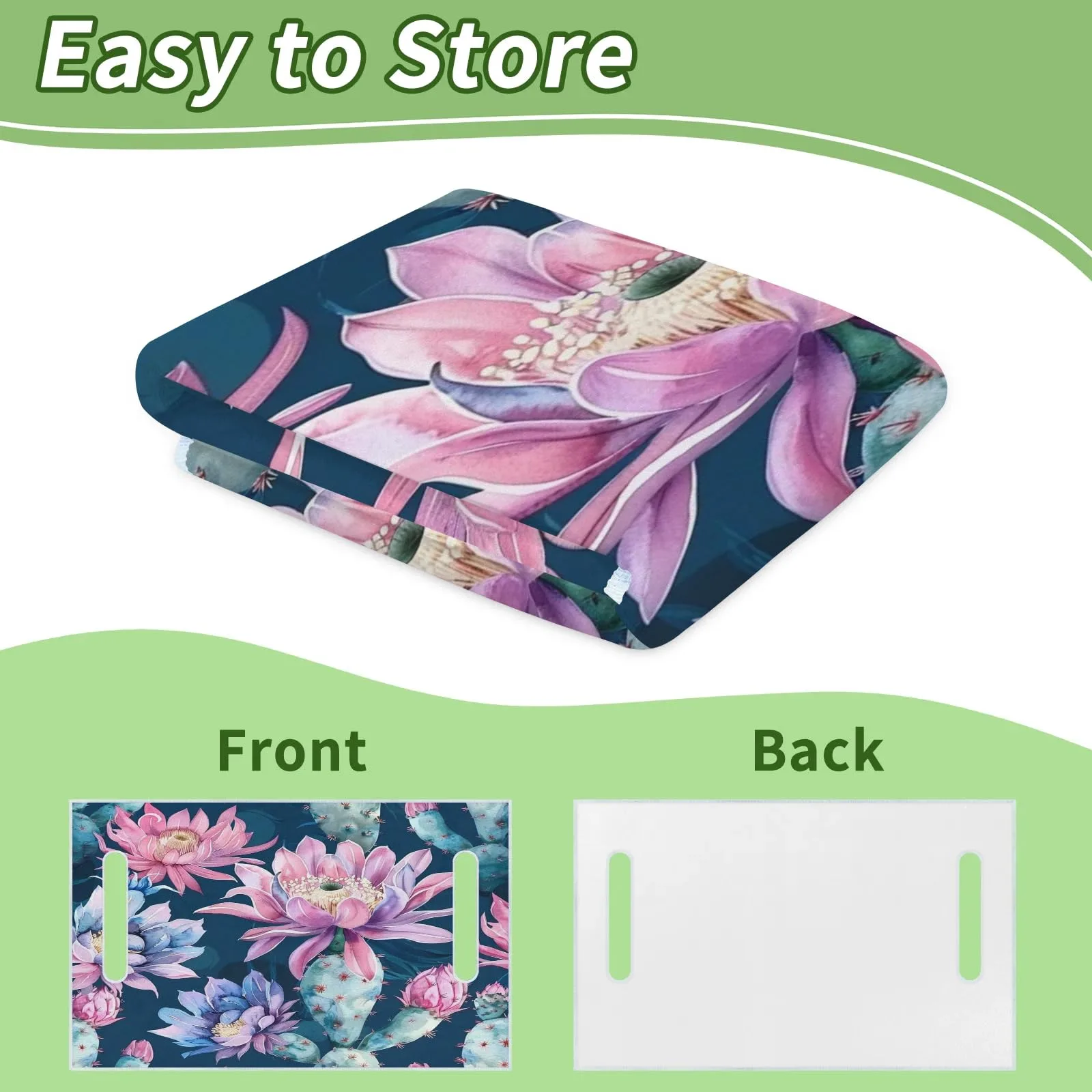 Tiveruda Tropical Cactus 51" x 31" Universal Golf Cart Seat Cover image 4