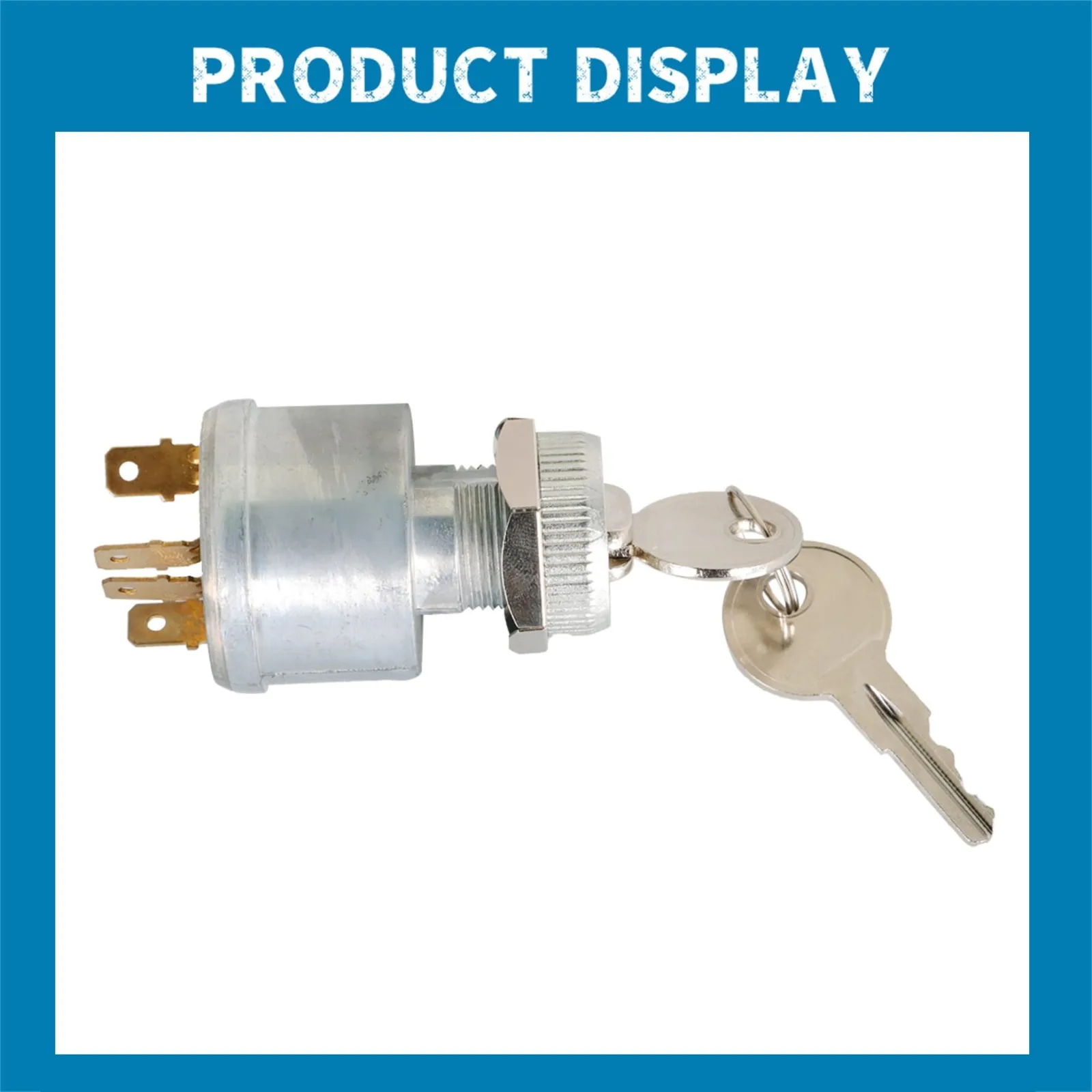 Silscvtt E-Z-G-O Golf Cart Ignition Switch with Key image 2