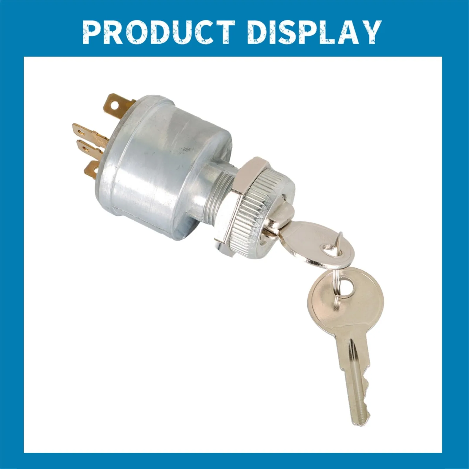Silscvtt E-Z-G-O Golf Cart Ignition Switch with Key image 3