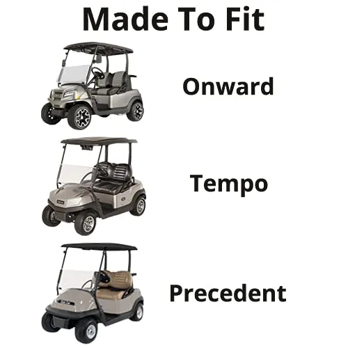 DoorWorks 3-Sided Cover for Club Car Precedent, Onward & Tempo image 2