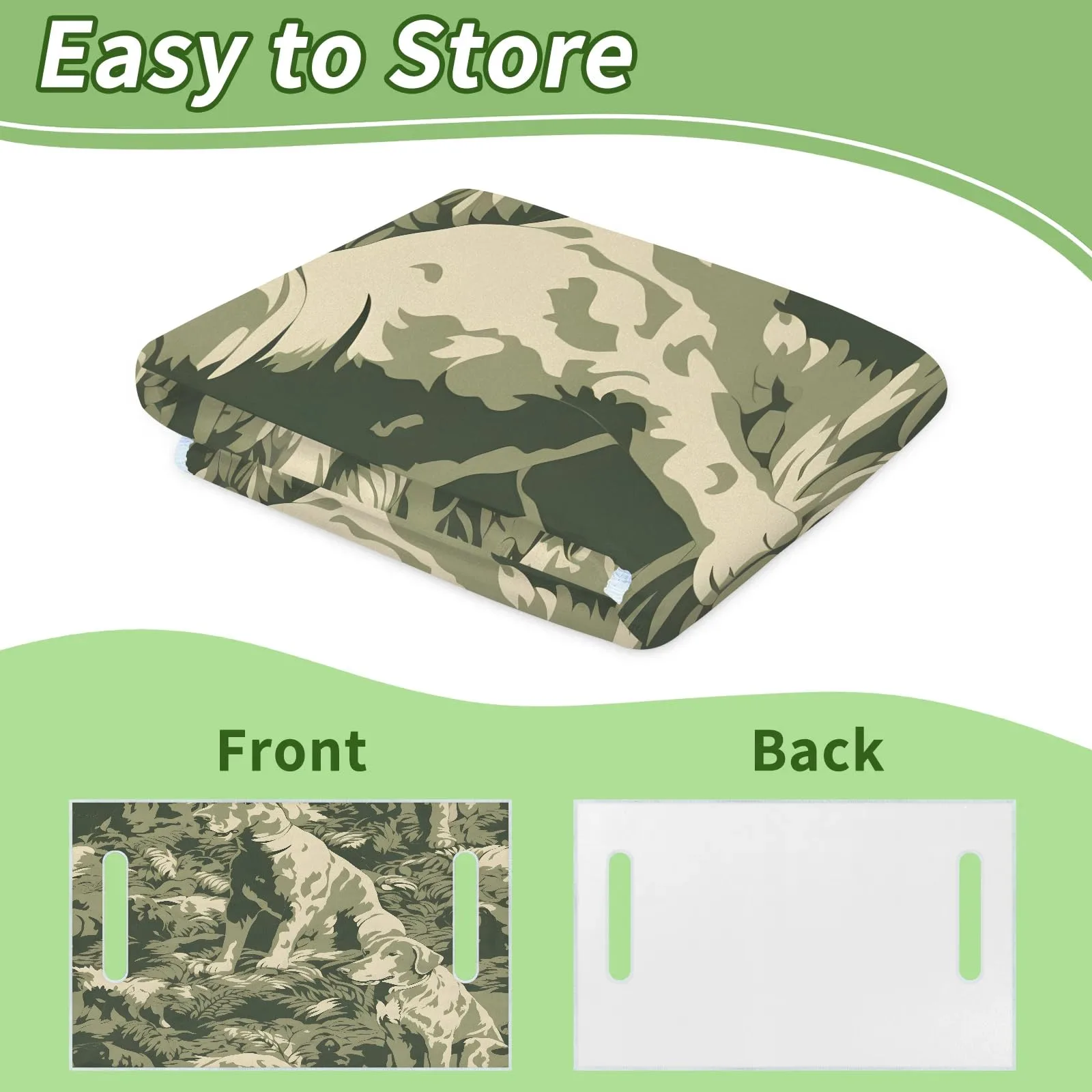 Tiveruda Camouflage Golf Cart Seat Cover, 51 x 31 Inch image 4