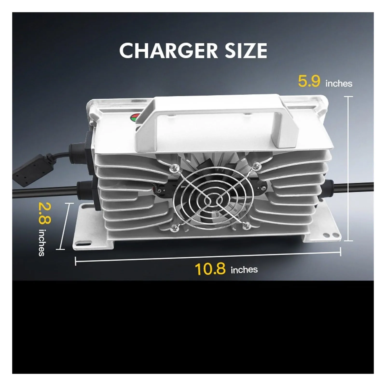dzltyx 36V 25A Golf Cart Battery Charger image 4