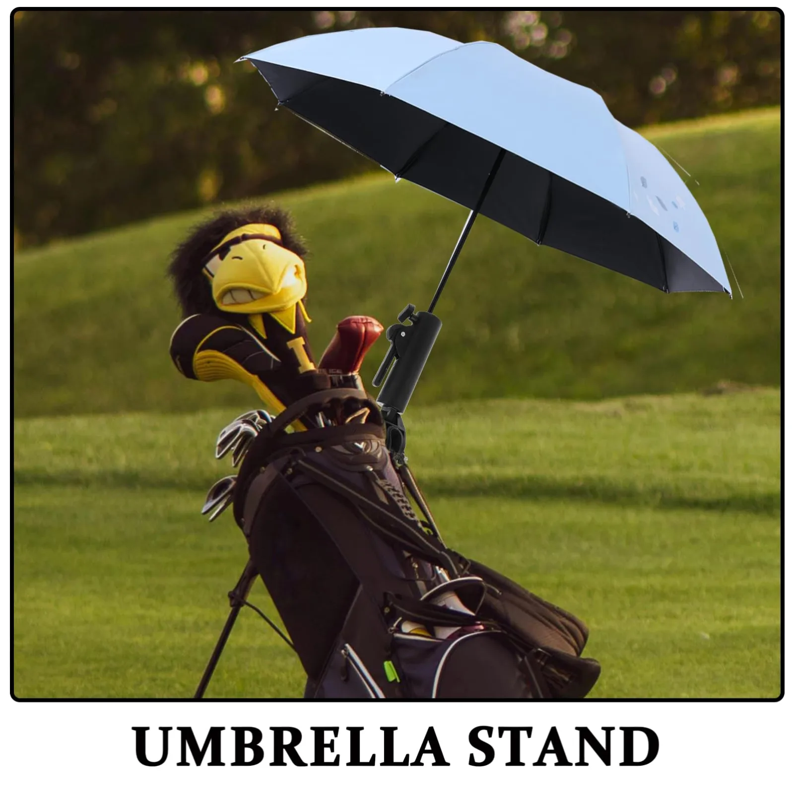 GALPADA Adjustable Golf Cart Umbrella Holder 322352165WK image 3