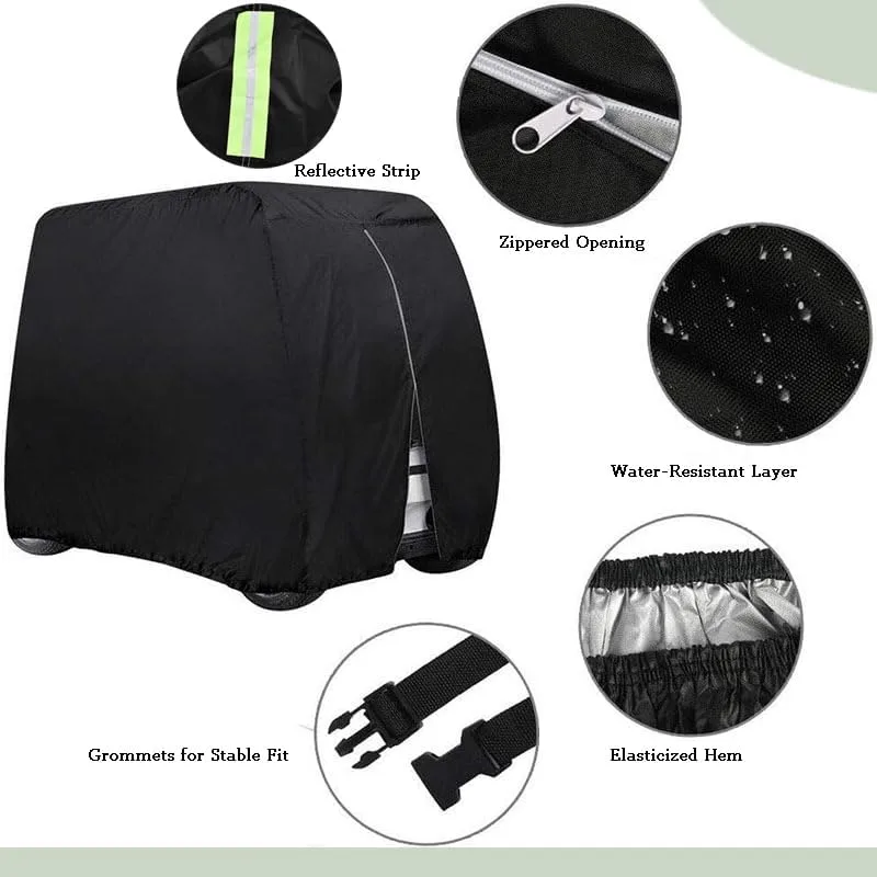 AZXYQ Golf Cart Cover for Advanced EV EV1 Fleet Lithium (2022–2026) image 2