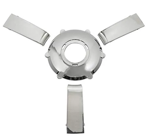 Gussi Black & Chrome Steering Wheel for Club Car Precedent image 4