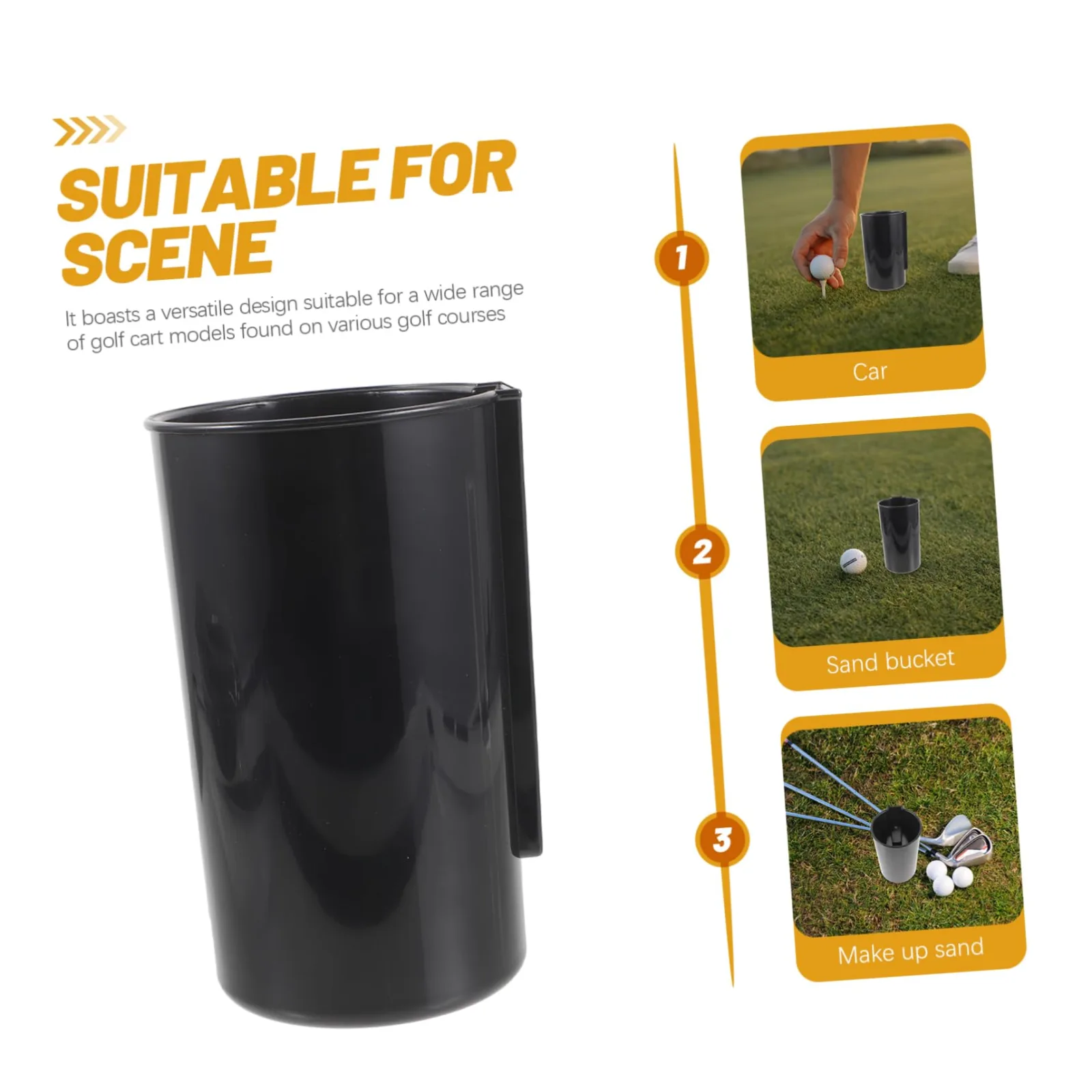 POPETPOP Golf Cart Sand Bottle Holder FYA59UC1851MGQZOU image 3