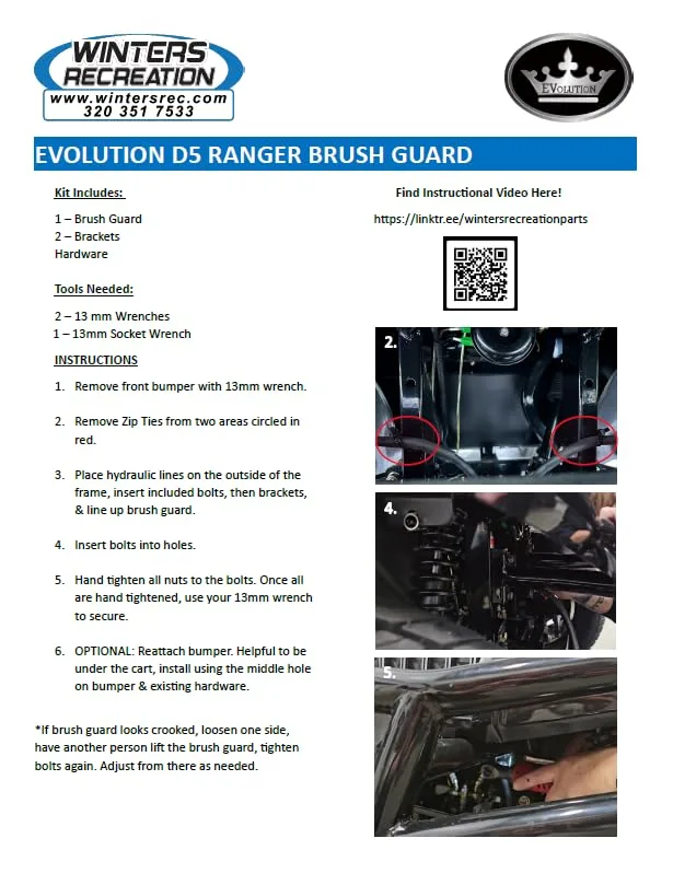 Evolution Front Brush Guard for D5 Maverick — Part 2.01.2365 image 2