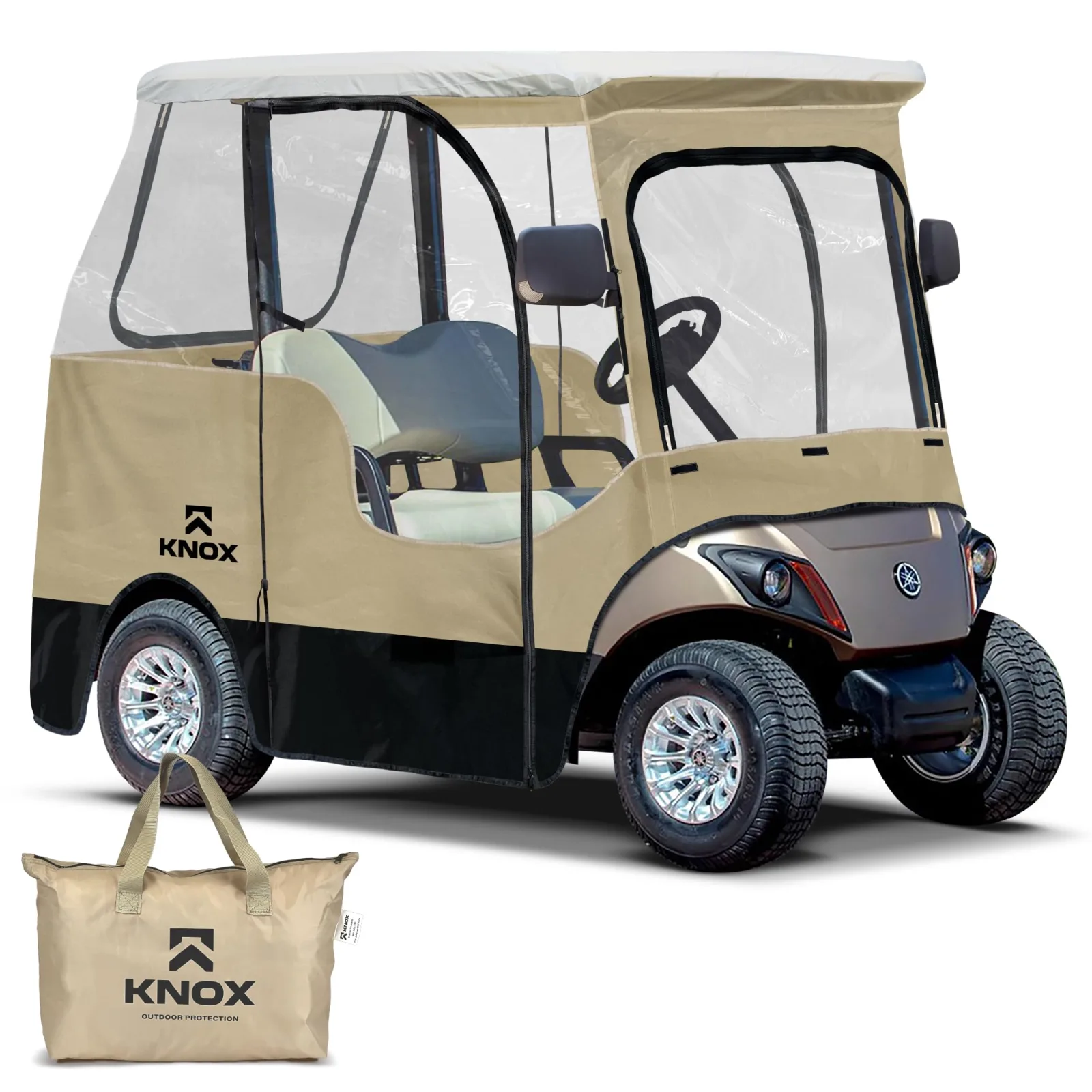 KNOX GLF051 Golf Cart Enclosure for Yamaha G14-G29, Drive 2