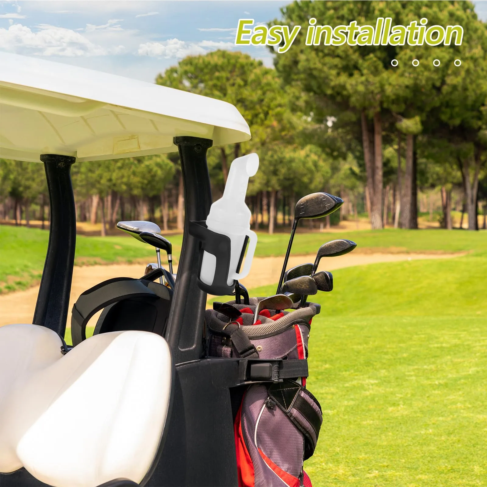 Generic Golf Cart Sand Bottle with Bracket image 4