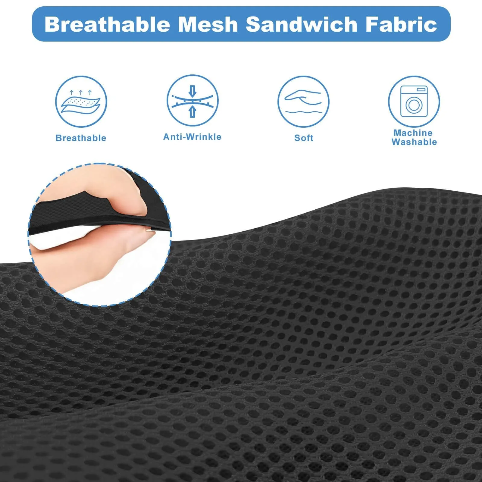 MOSNAI Front Seat Covers for Yamaha and Club Car DS image 2