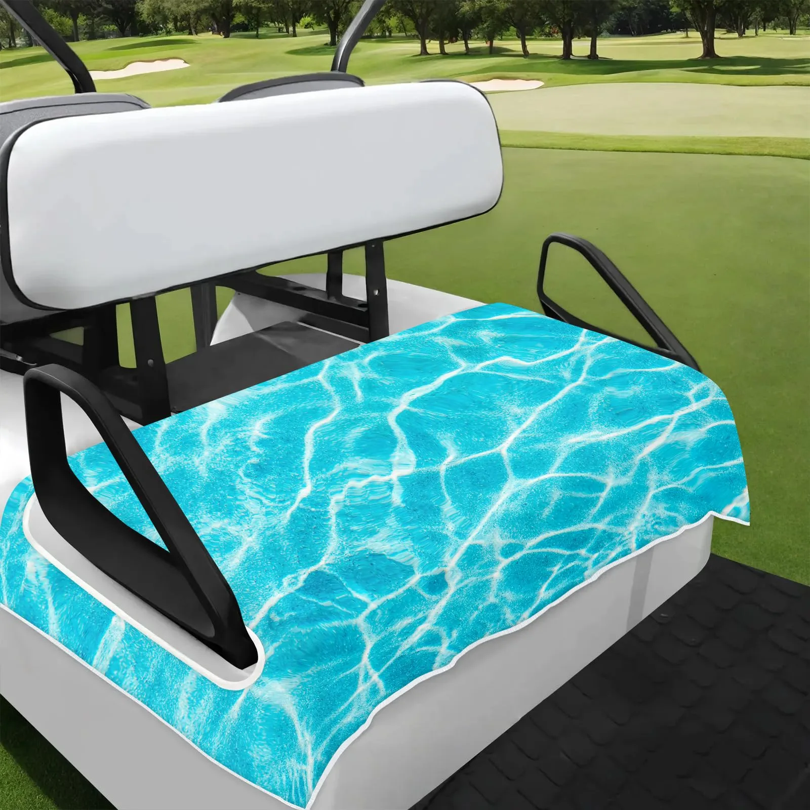 Tiveruda Golf Cart Seat Cover for Double Seats
