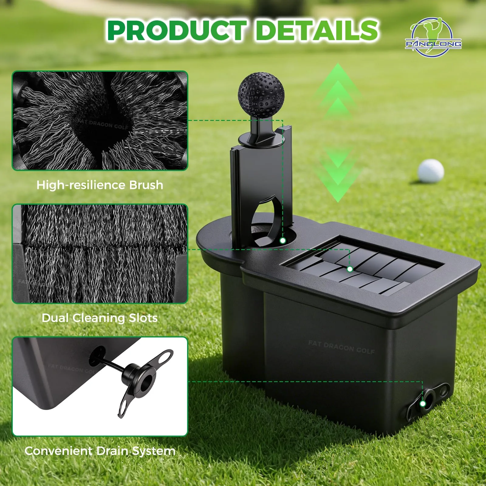 Panglong Ball Washer Kit for Club Car Precedent, Tempo & Onward image 2