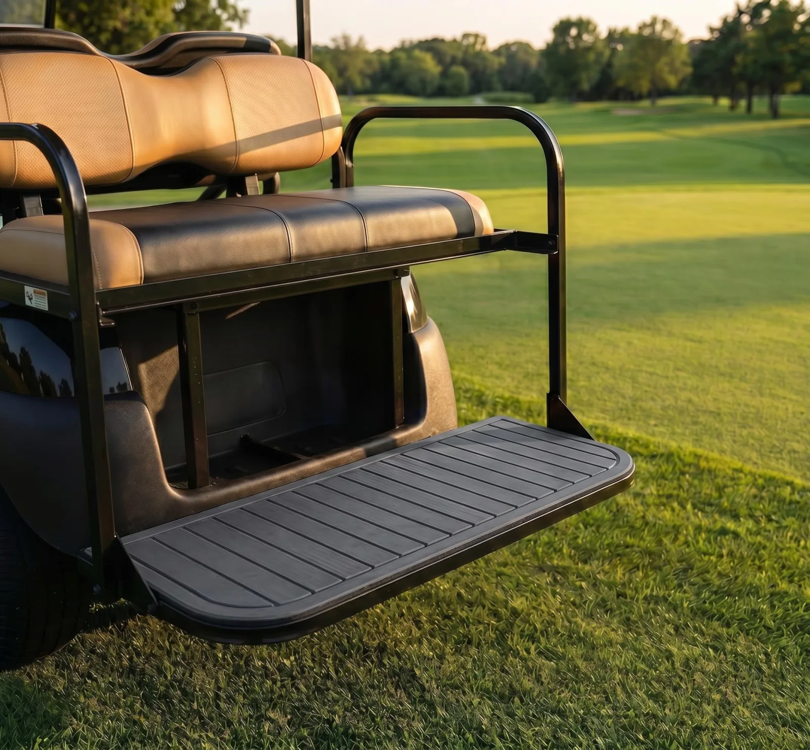 TakeLook EVA Faux Teak Golf Cart Floor Mat