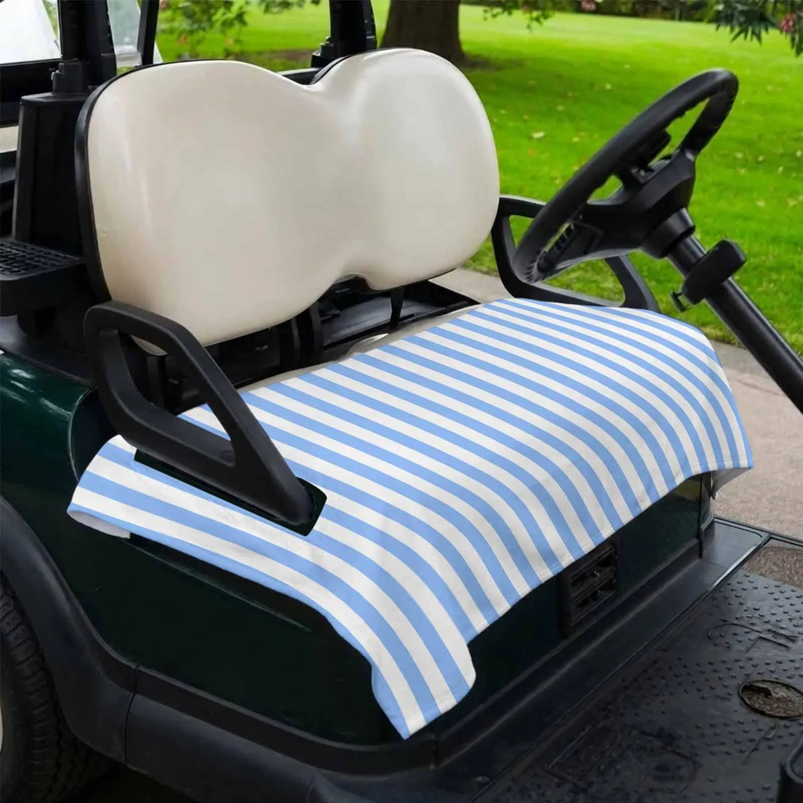 Generic Light Blue Golf Cart Seat Cover 51 x 31 In. image 2