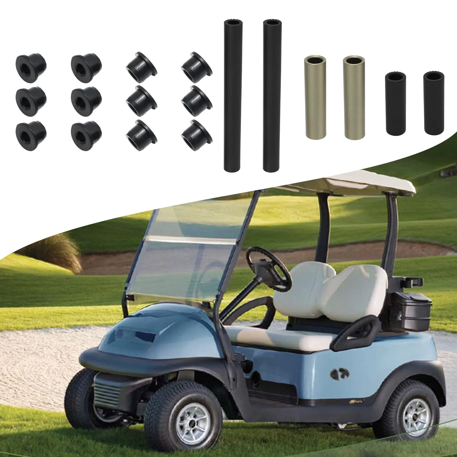 DUZFOREI Front Spring Bushing Kit for Club Car Precedent image 4