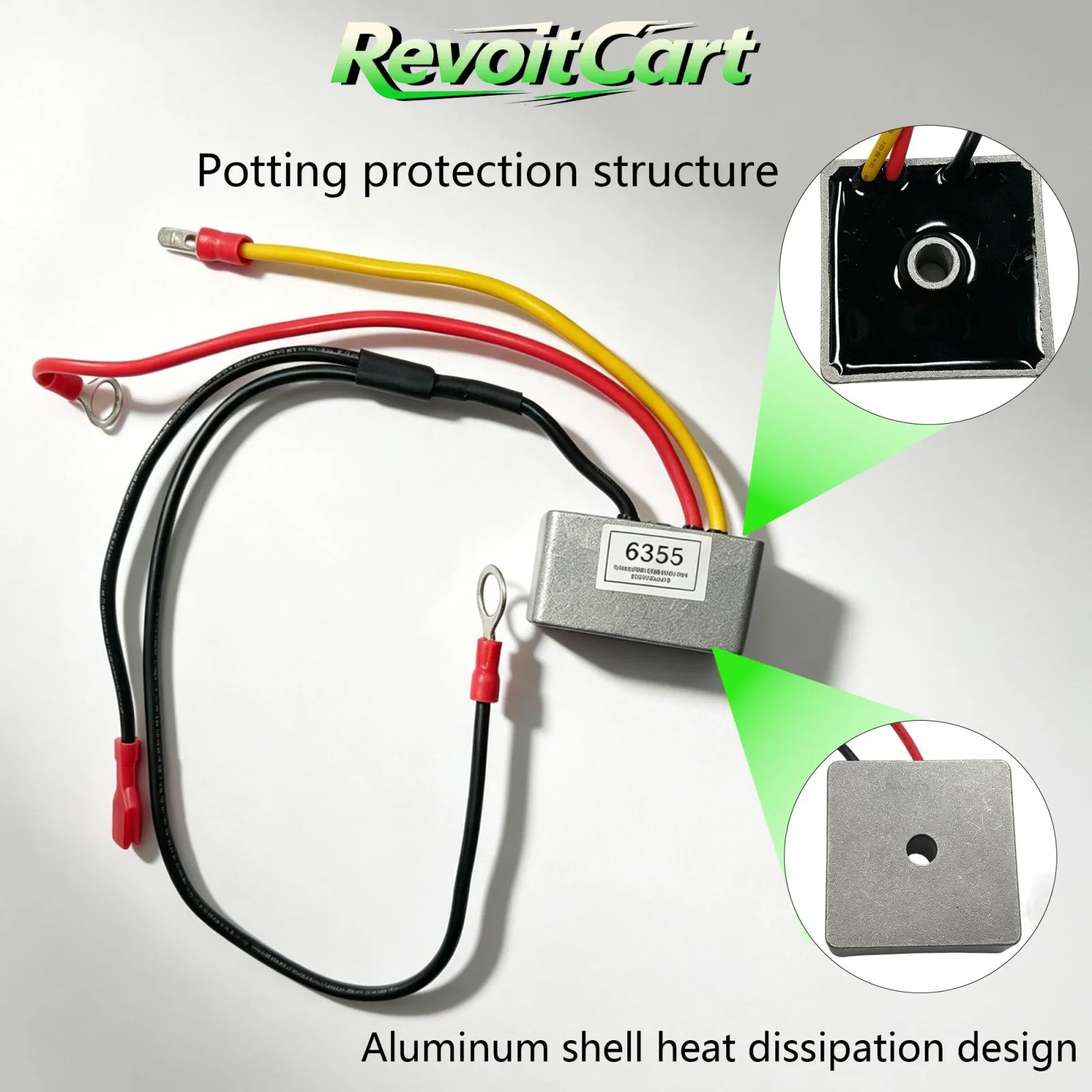 RevoitCart Voltage Regulator Rectifier for Club Car DS image 4
