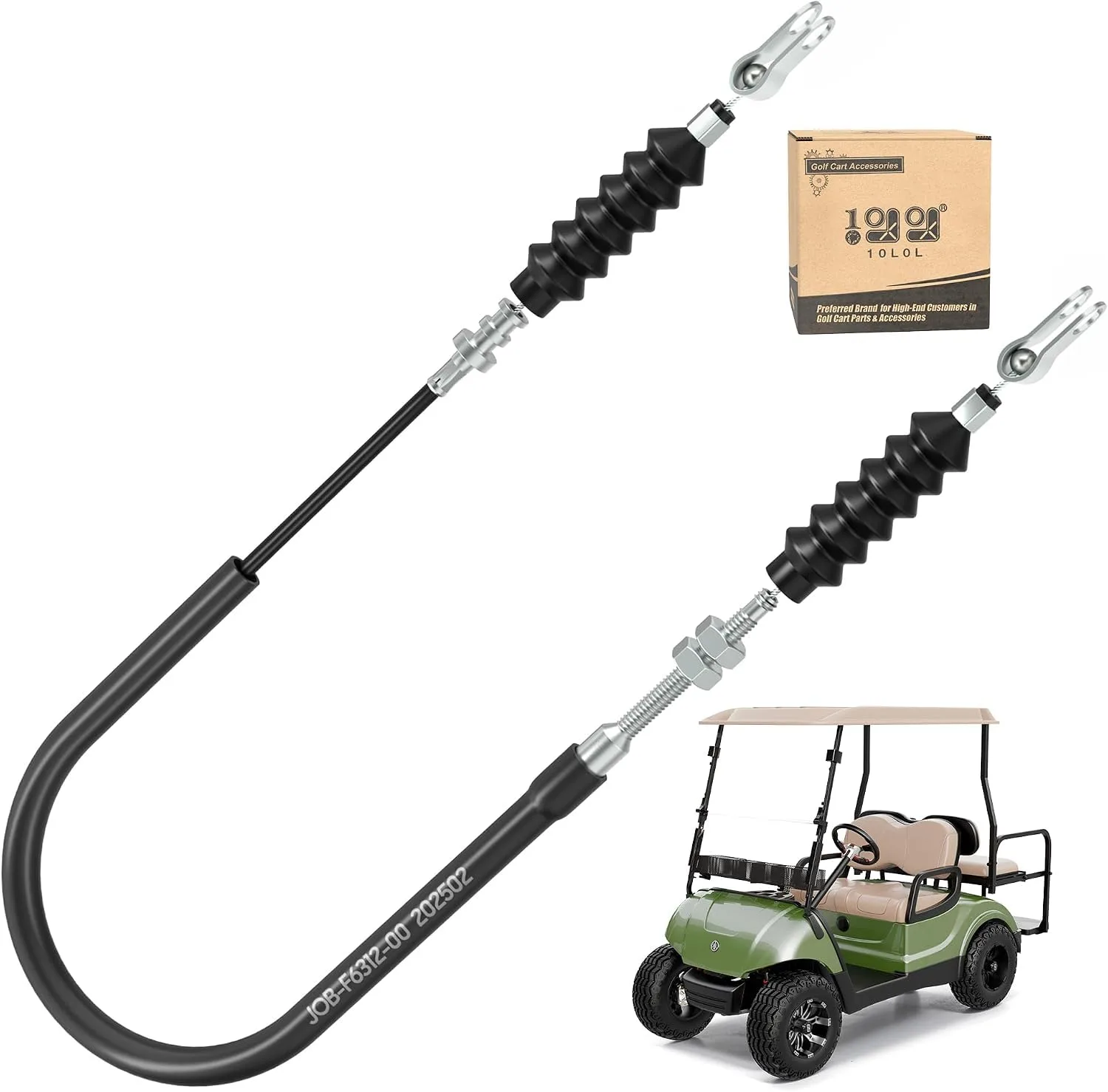 10L0L Throttle Cable J0B-F6312-00-00 for Yamaha Drive 2 Gas (2017+)