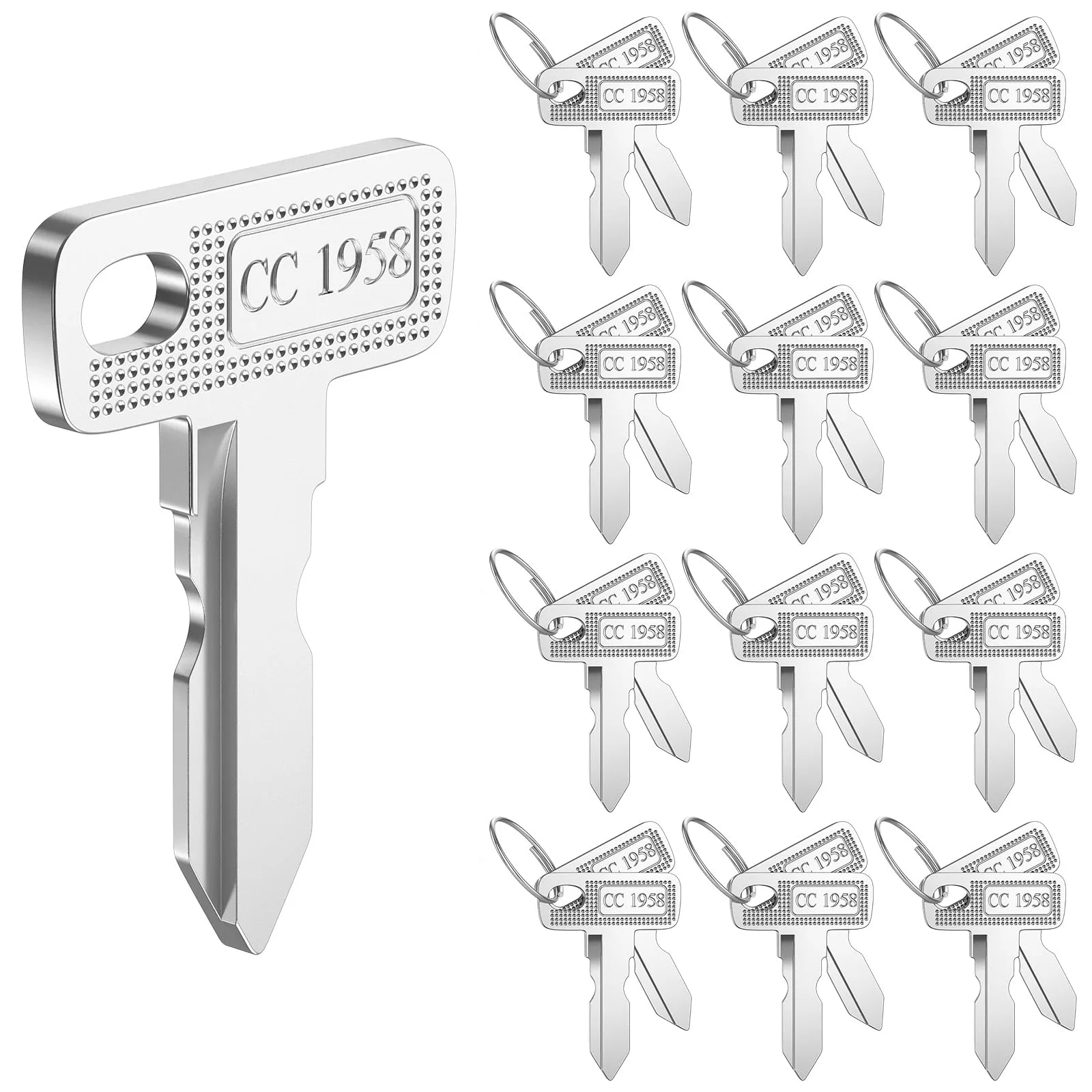 CartClan CT-0201 Club Car Golf Cart Ignition Keys