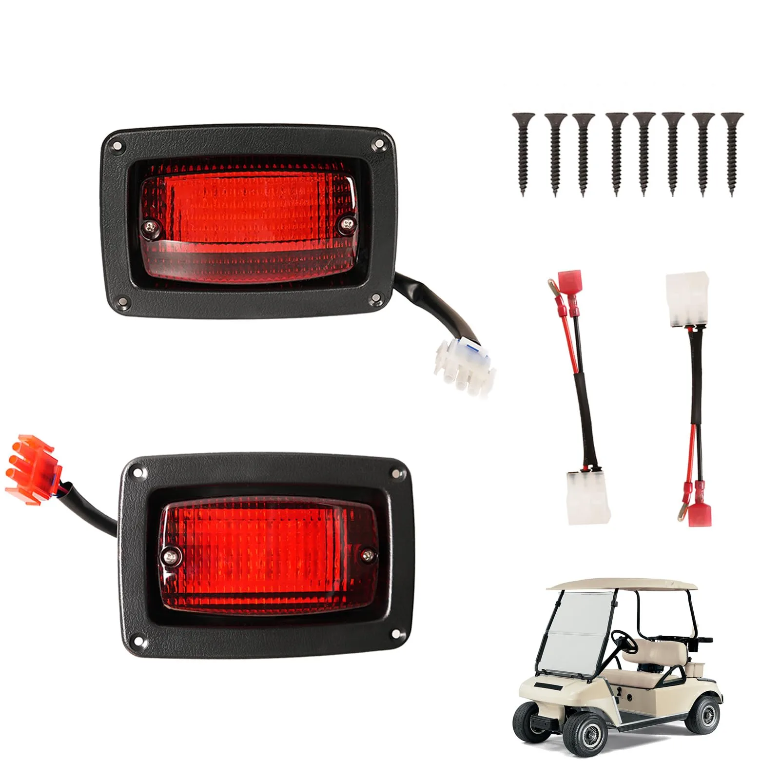 FIXHAWK FK-0083 LED Tail Light Kit for Club Car DS