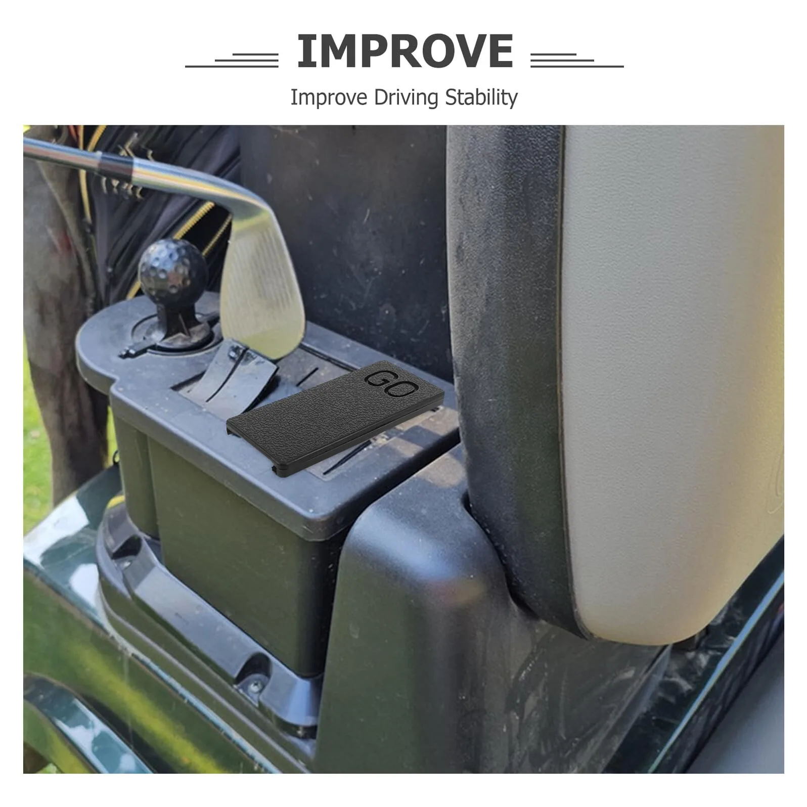 HOODANCOS Club Car Golf Cart Pedal Pad 6566E5129V220AR23H8 image 3