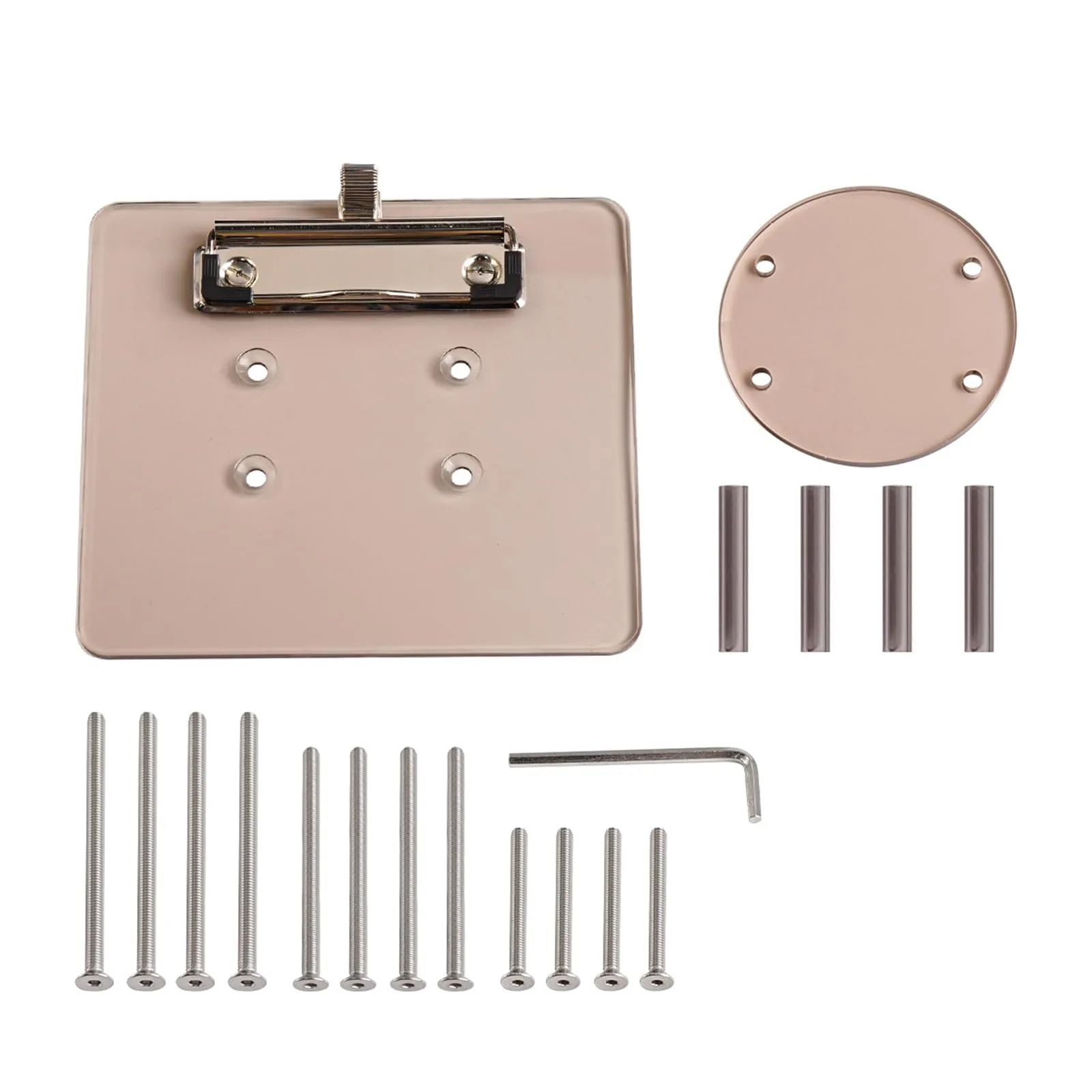 Decours Acrylic Golf Cart Scorecard Holder with Pencil & Clamp