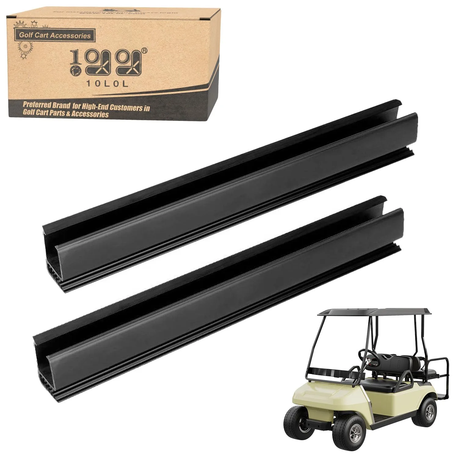 10L0L Windshield Sash Clips for Club Car DS & Precedent