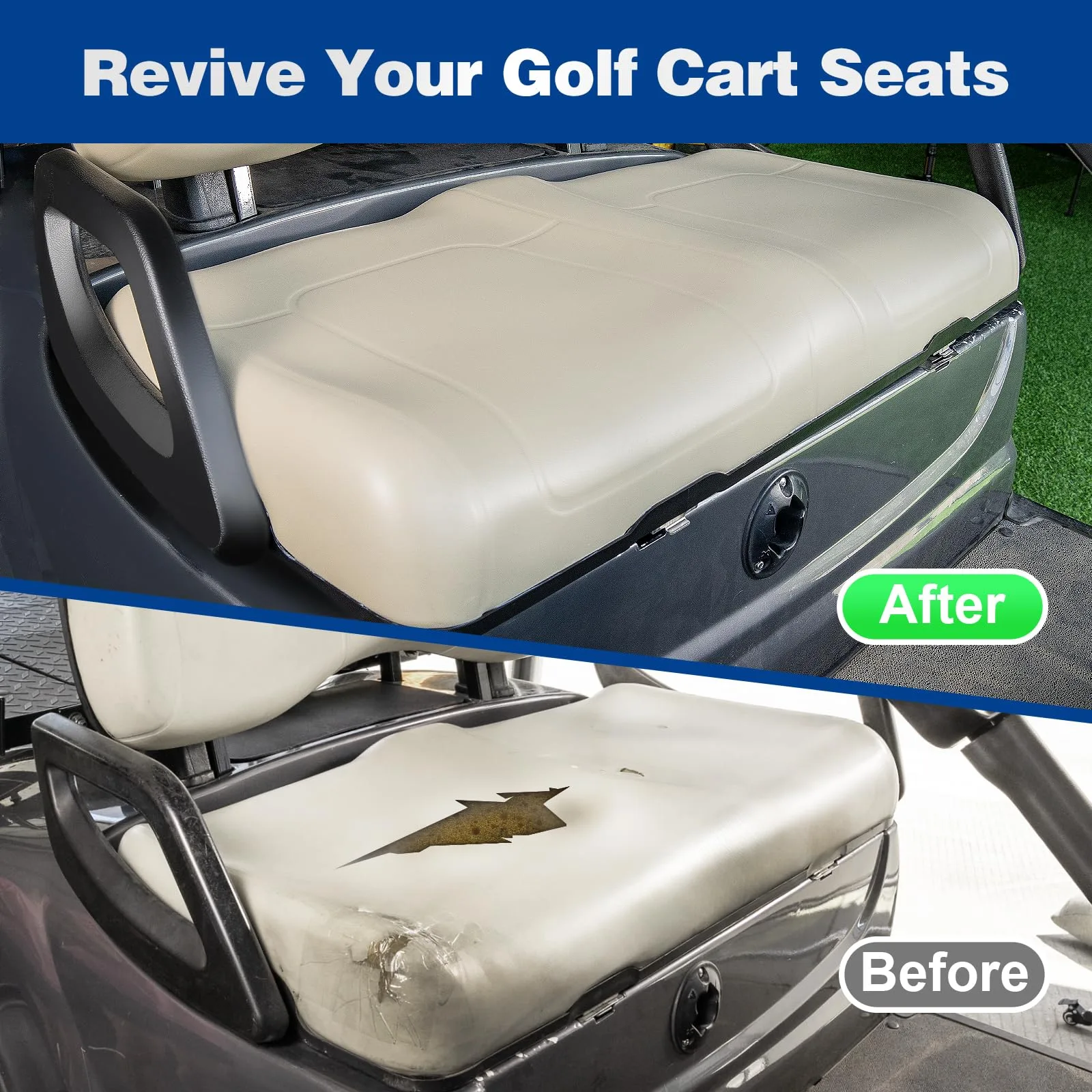 WEKANI Front Seat Cushion for Yamaha G29 Drive 2007-2016 image 4