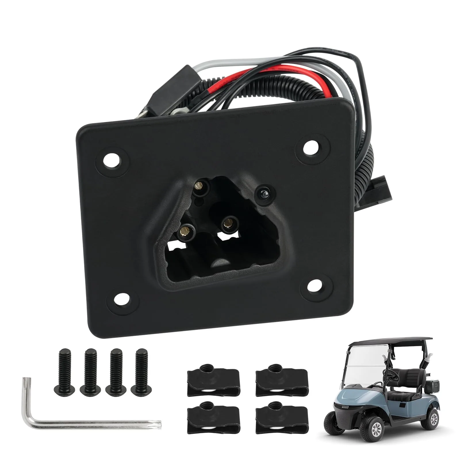 Panglong 48V E-Z-GO RXV Charger Receptacle 602529