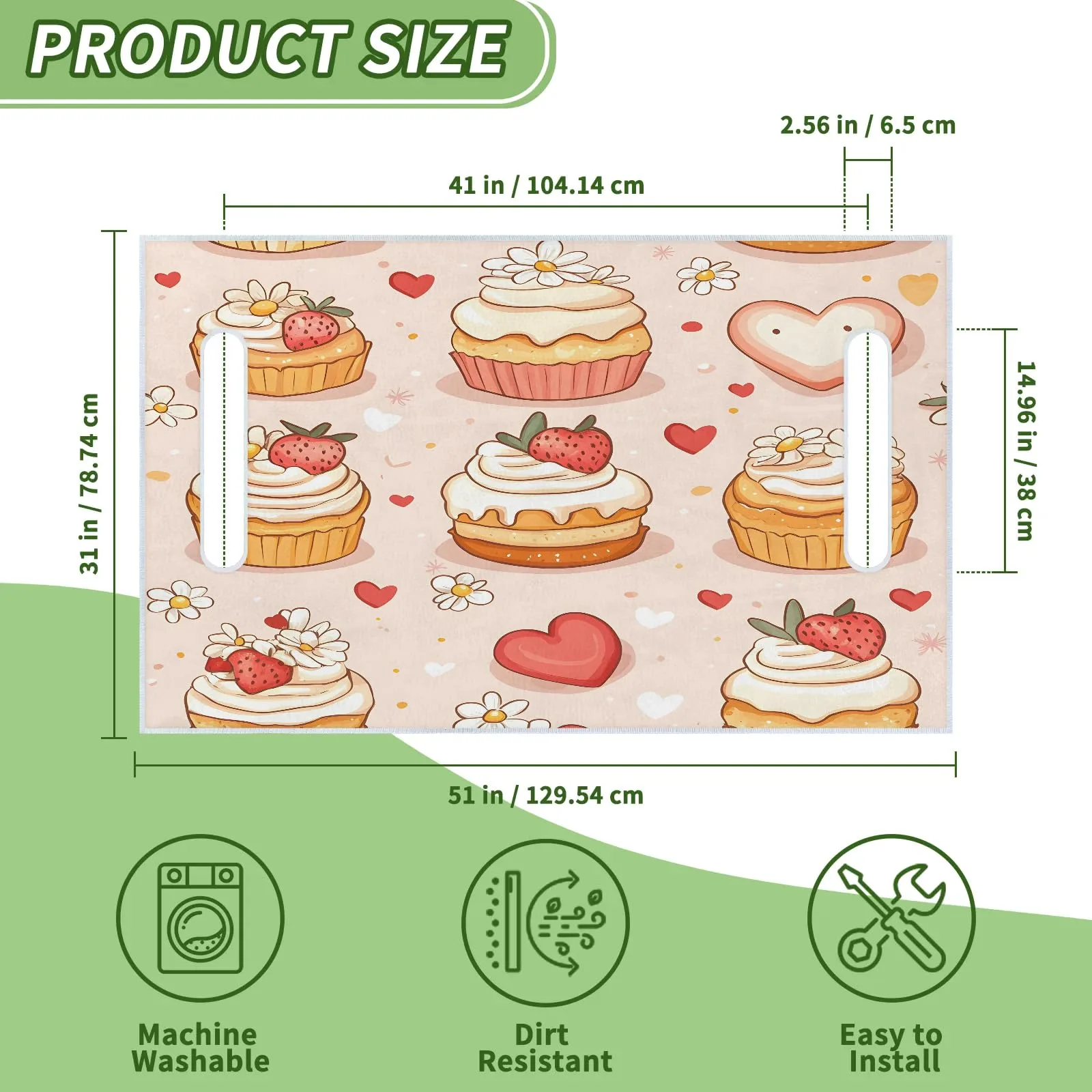 Tiveruda Golf Cart Seat Cover for Double Seats image 2