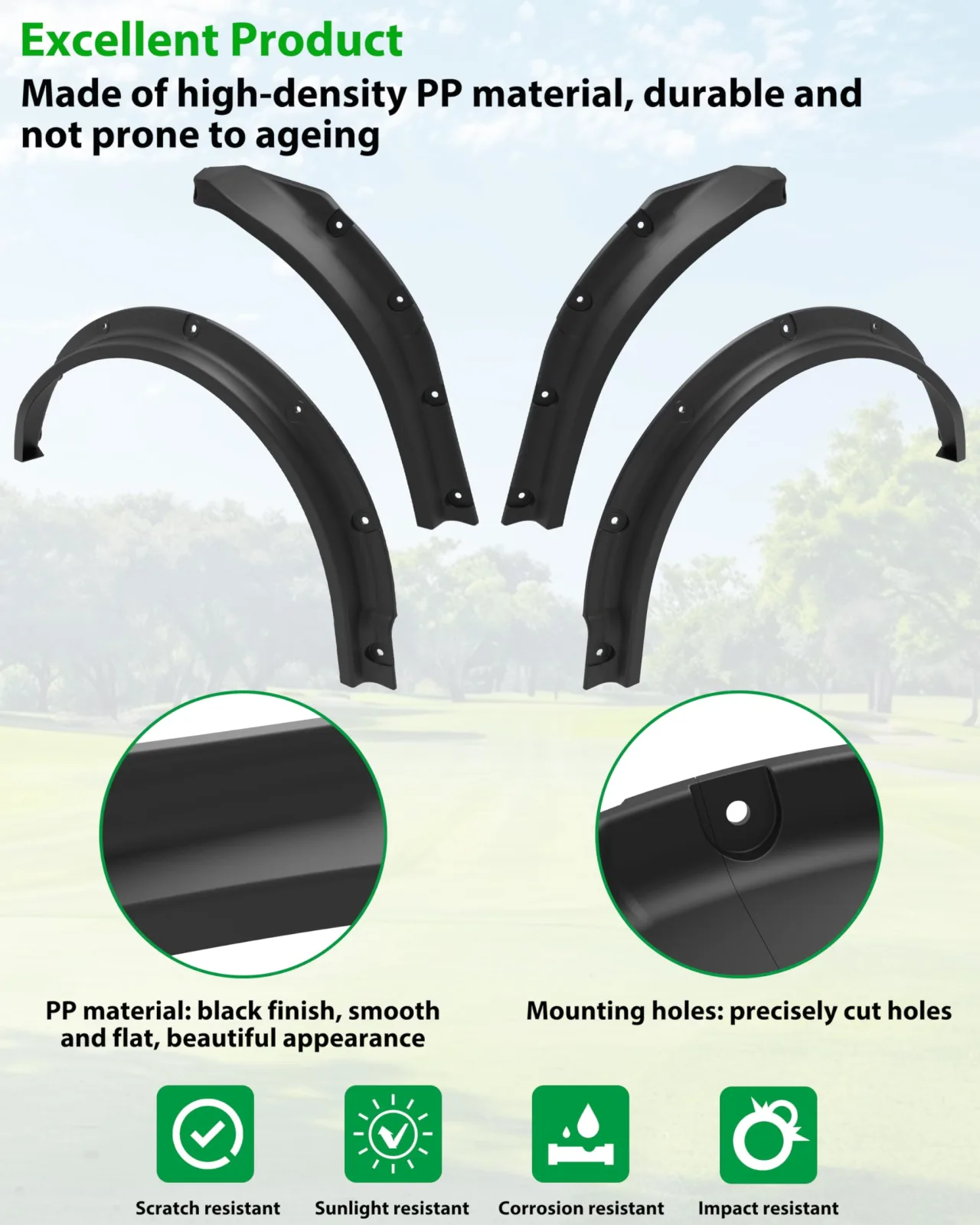 SLORIMOD Fender Flares for 2025 E-Z-GO RXV Valor image 3