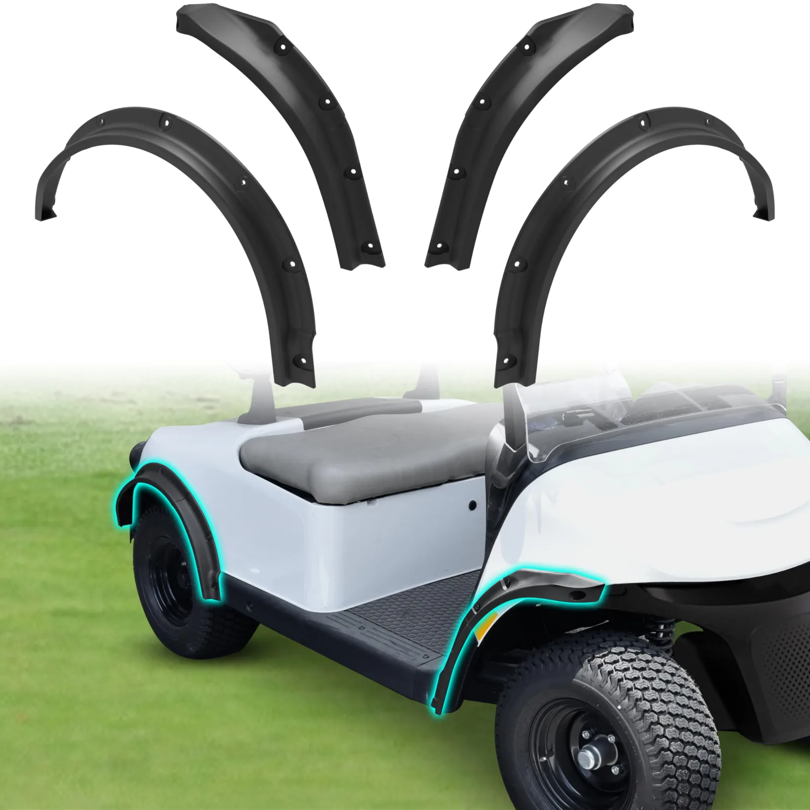 SLORIMOD Fender Flares for 2025 E-Z-GO RXV Valor