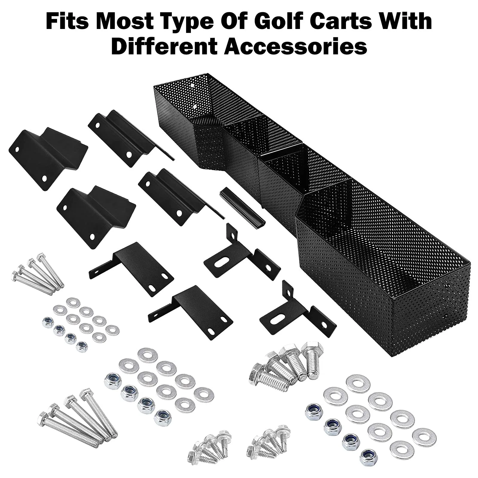 iLSKW Golf Cart Front Inner Basket Storage Tray image 2