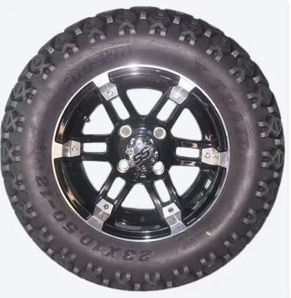 3G 4-Inch Lift Kit with 12-Inch Hulk Wheels for E-Z-GO TXT image 3