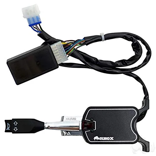 RHOX Universal Golf Cart Turn Signal Switch with Horn Button