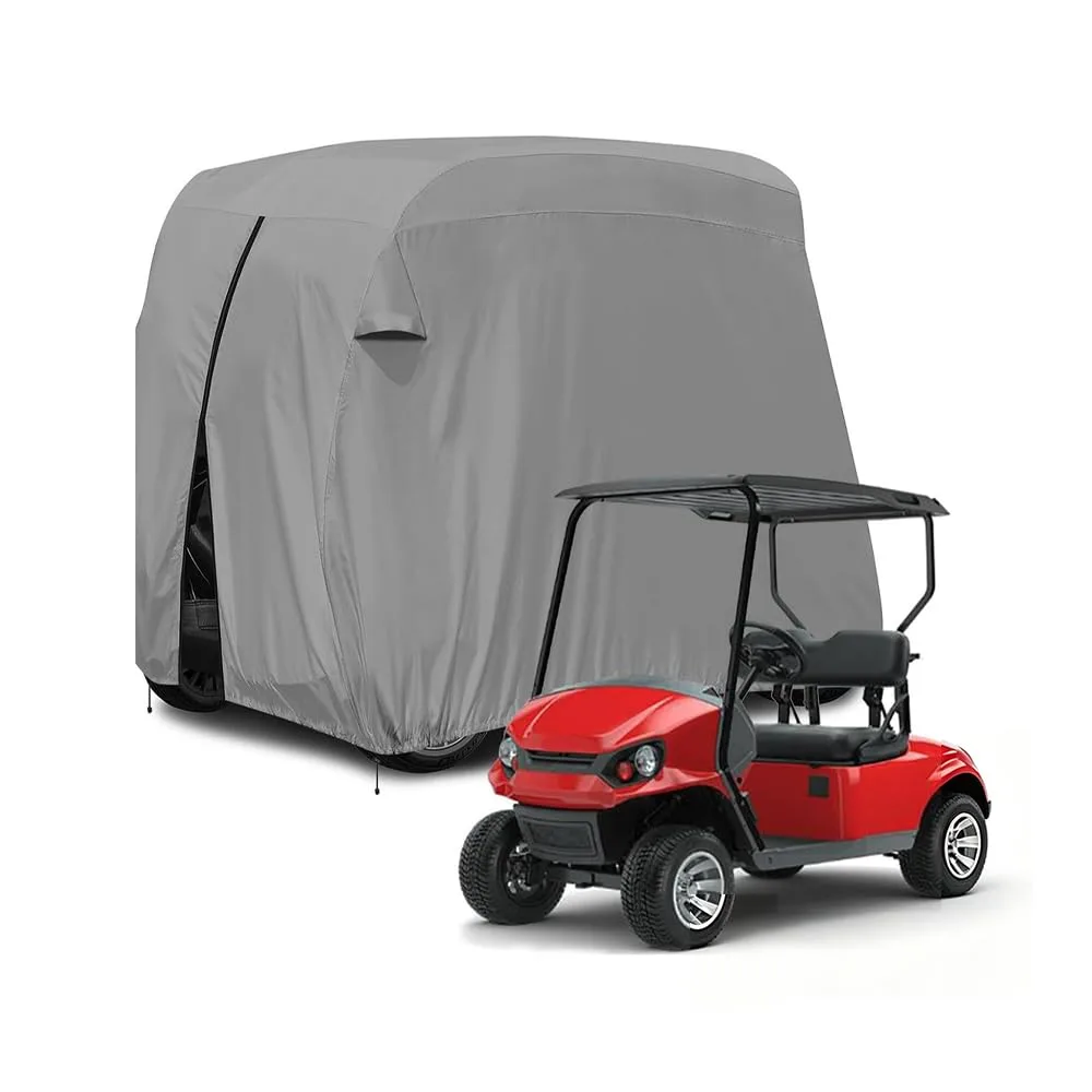 MZYRZ Golf Cart Cover for Cushman Hauler 800 (2015-2026) – Grey 73×48×112