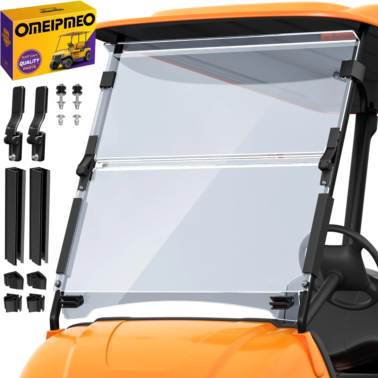 OMEIPMEO Windshield for Yamaha Drive G29 (2007–2016) — Clear PC