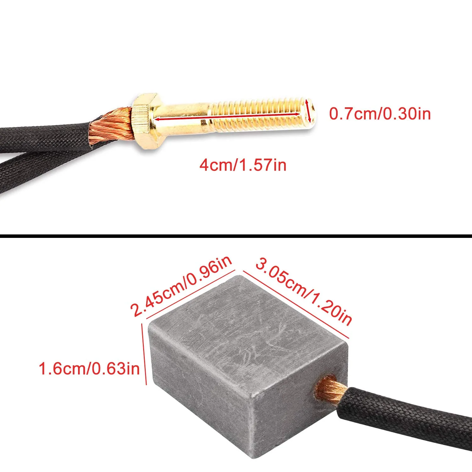 LEAPGOMAX ADC Motor Brush Kit for E-Z-GO TXT 1997-2009 image 4