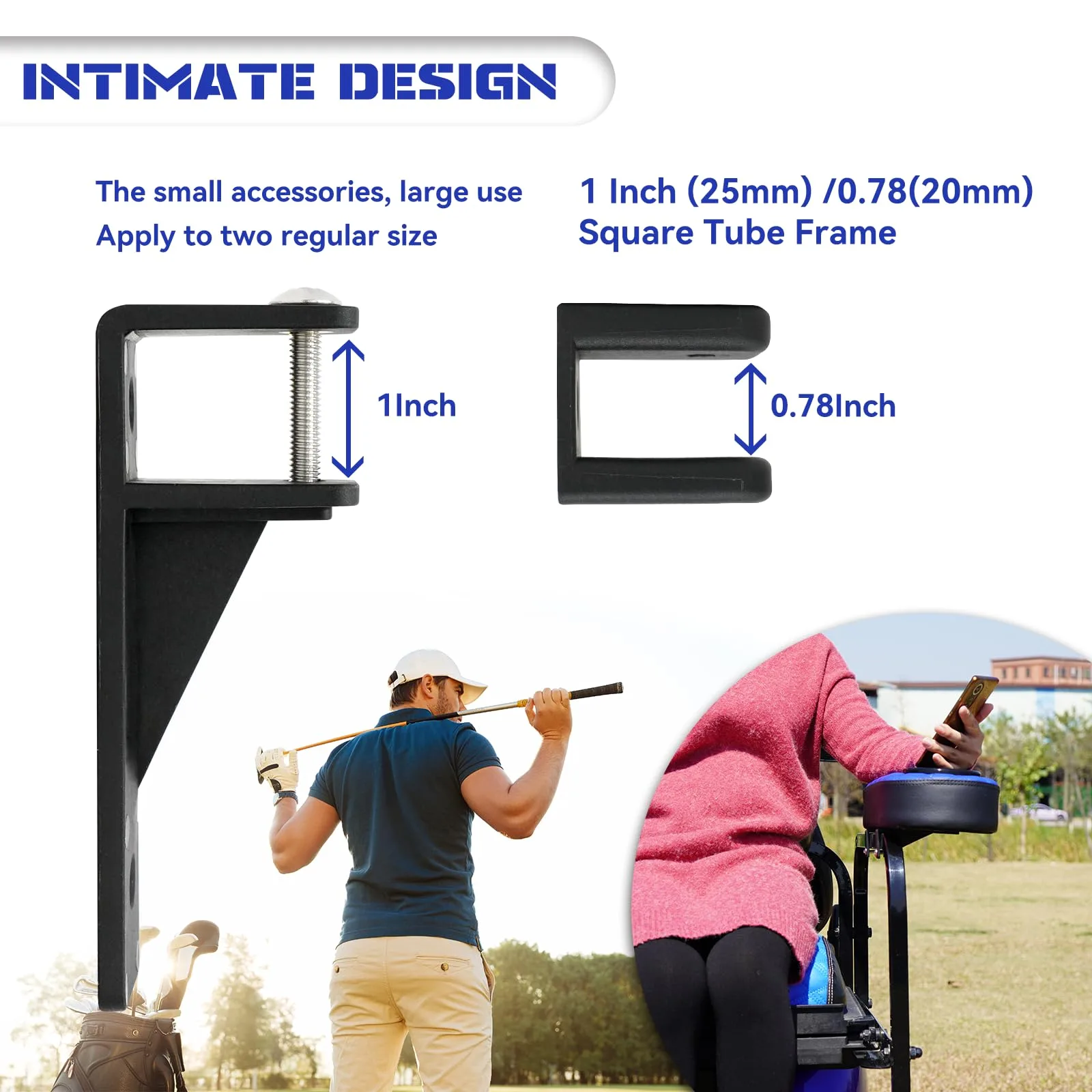 XUANYUDG0769 Golf Cart Armrest with Cup Holder image 3