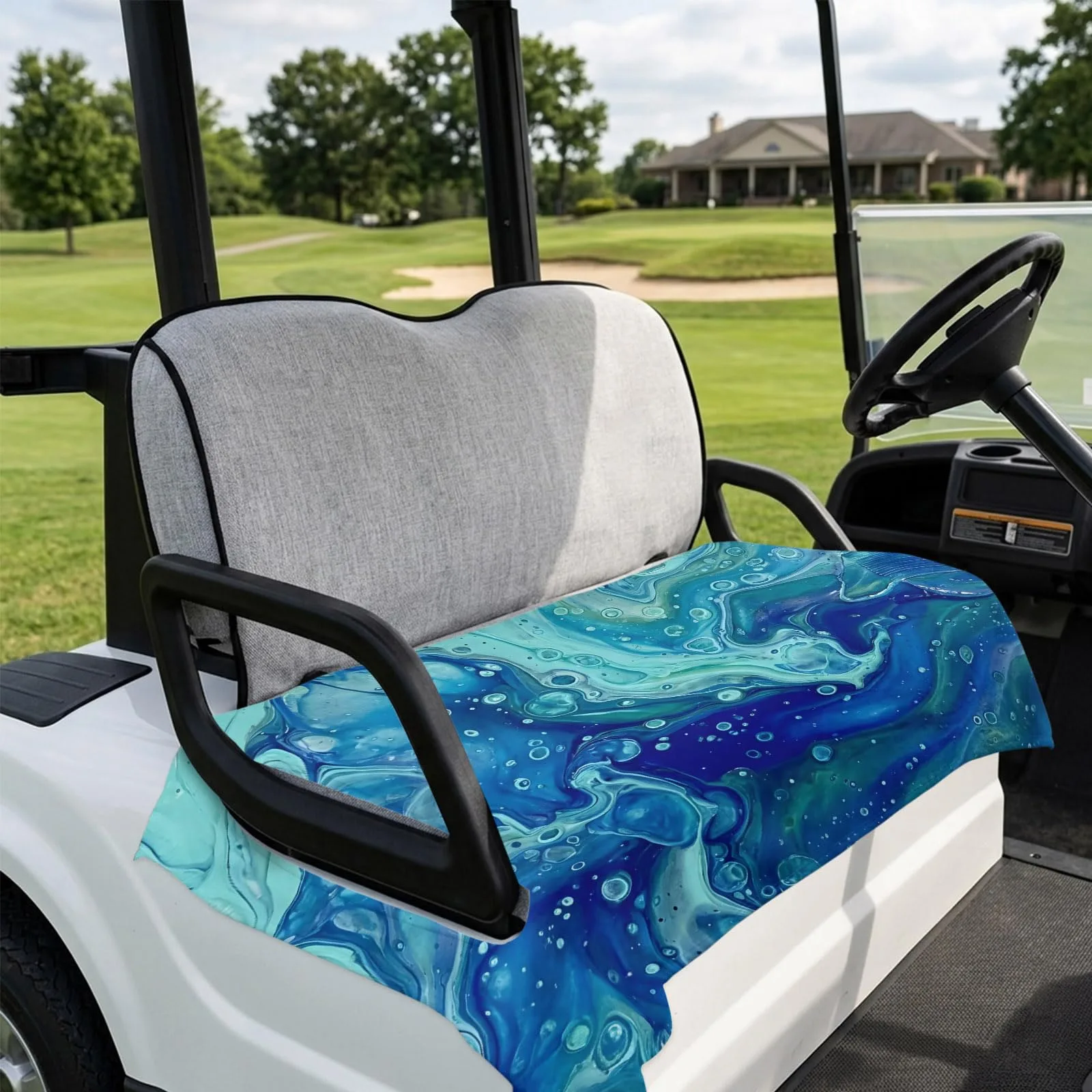 DecorLovee Golf Cart Seat Cover for 2-Seater Carts image 4