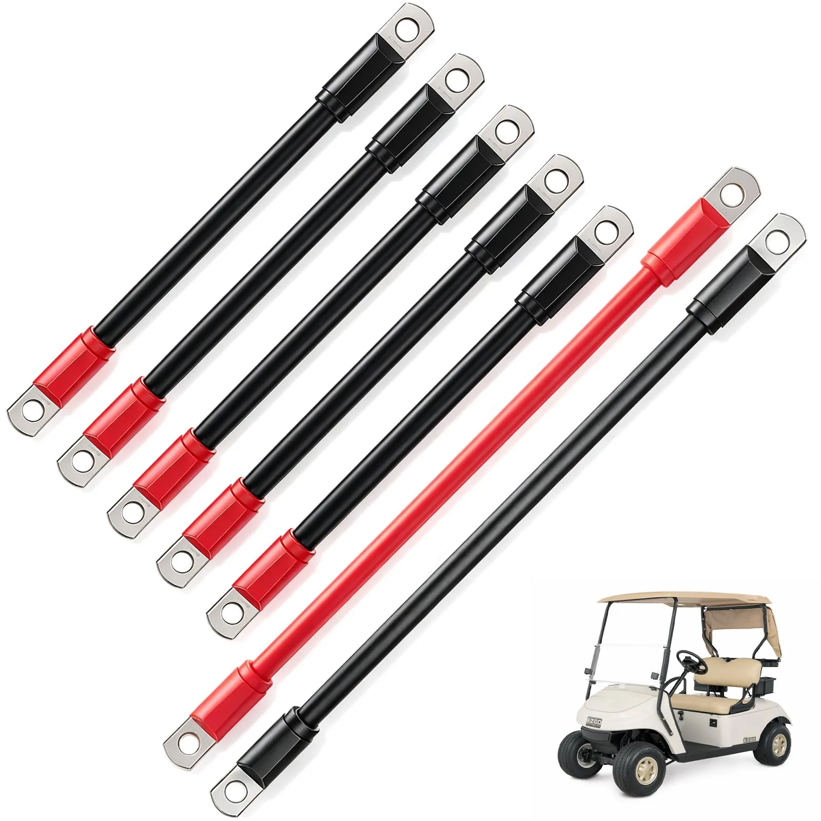 DRIVE UP DU00087 E-Z-GO Golf Cart Battery Cable Set