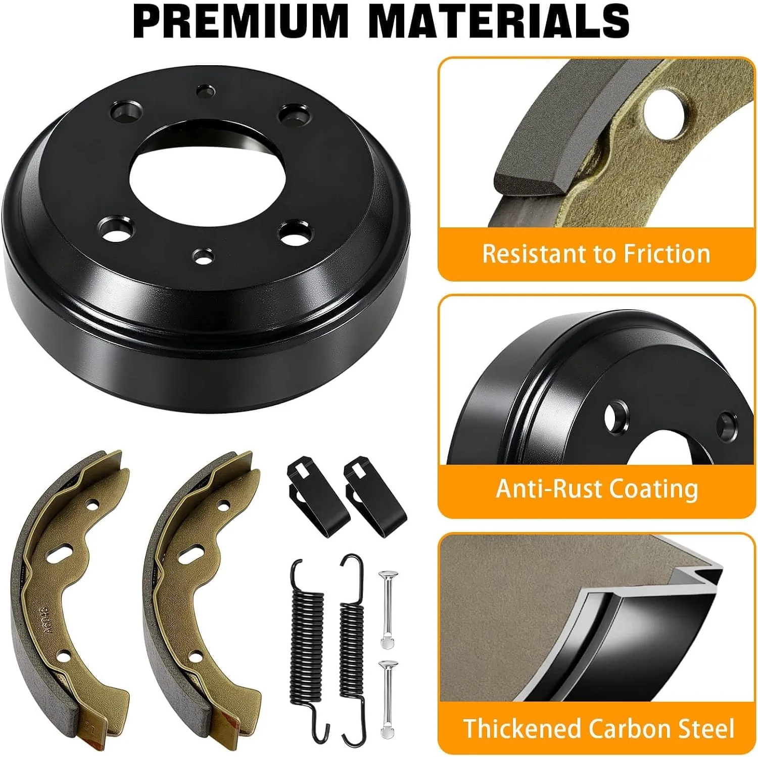 LEAPGOMAX Brake Drum Kit for Yamaha G14-G22 1994-2006 image 4