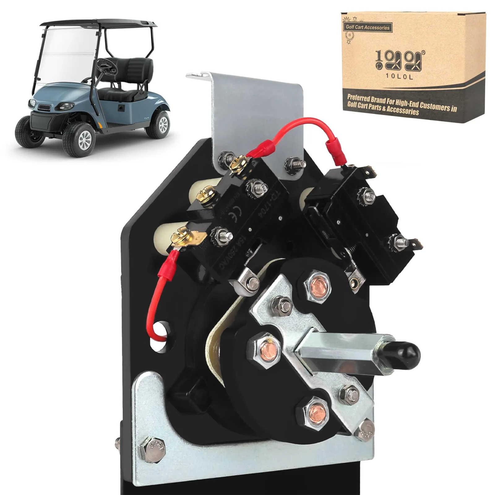 10L0L Forward Reverse Switch for E-Z-GO TXT Golf Carts