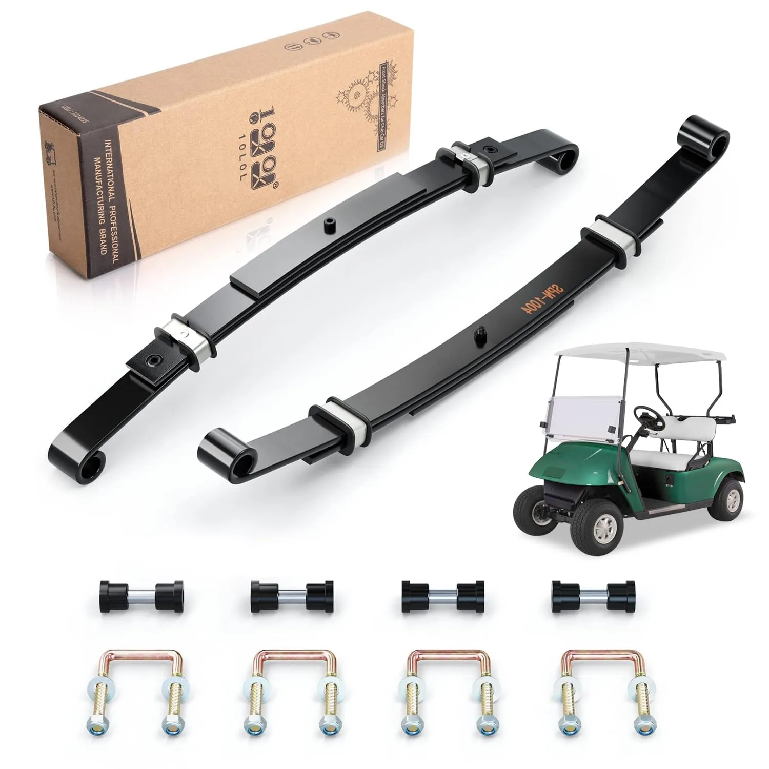 10L0L Rear Leaf Spring Kit for E-Z-GO TXT Golf Carts