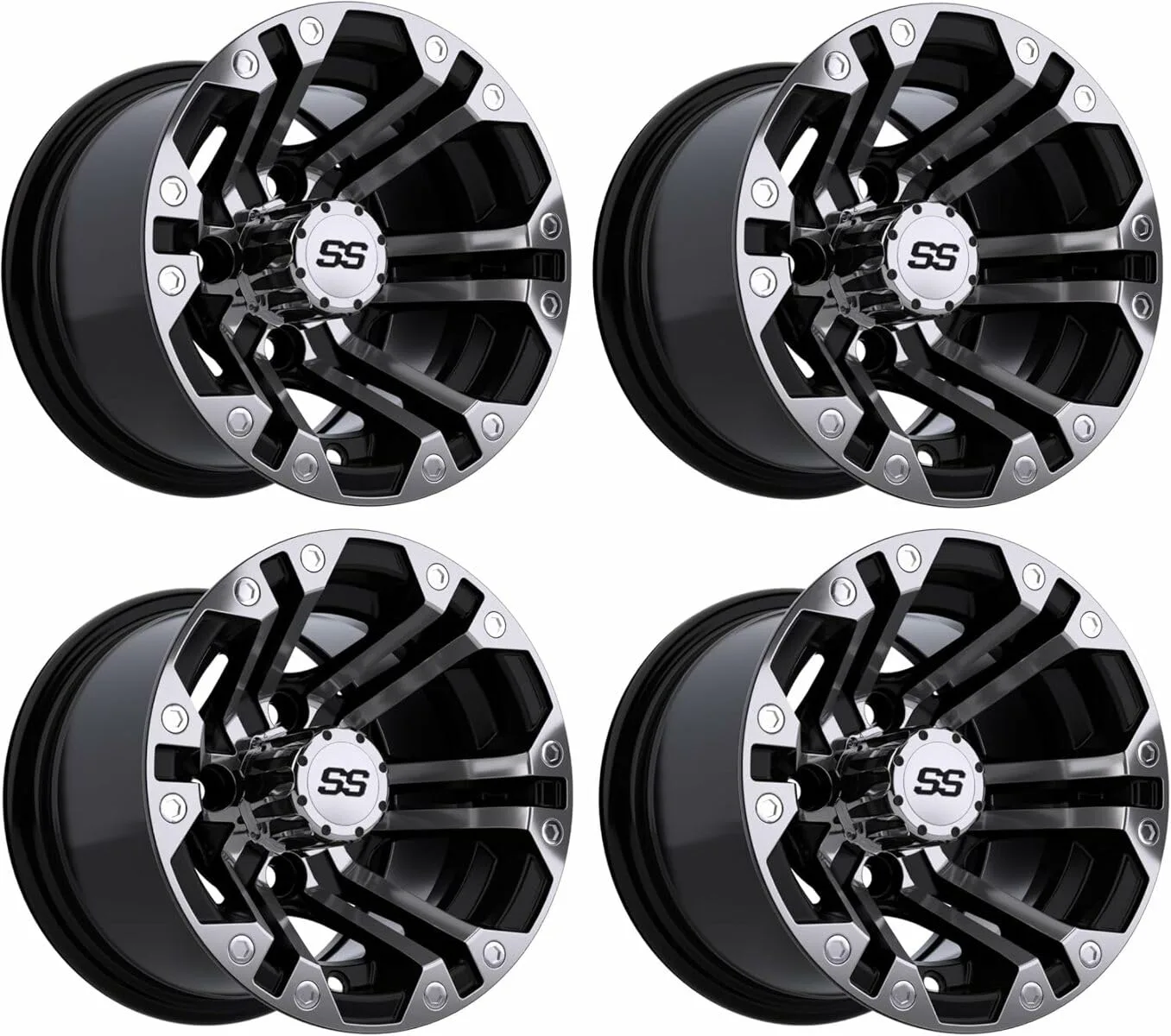 GTW Specter 10-Inch Golf Cart Wheels 19-149