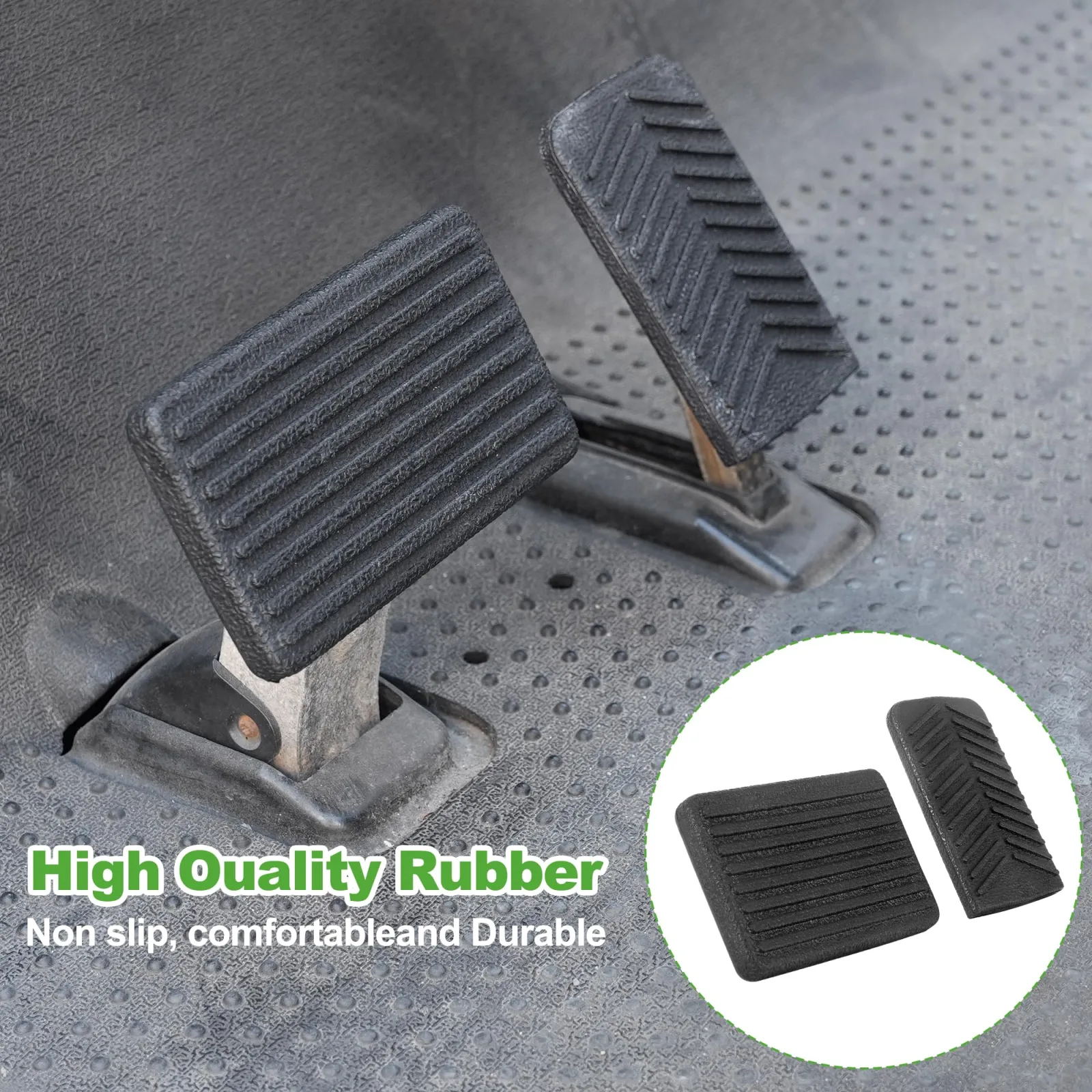 10L0L Pedal Pad Cover Kit for E-Z-GO RXV 2008+ image 3