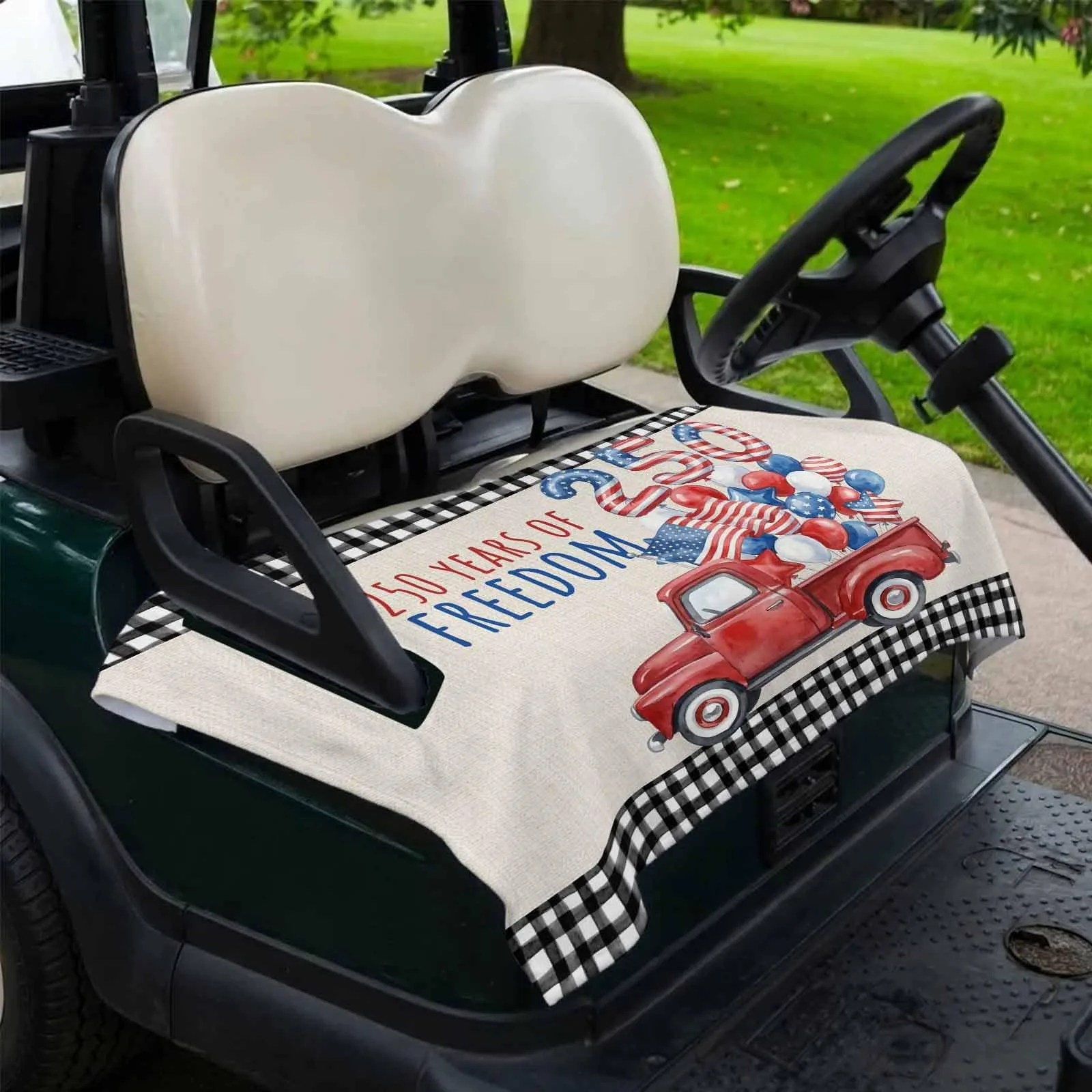 DecorLovee Golf Cart Seat Cover 51 x 31-Inch image 2