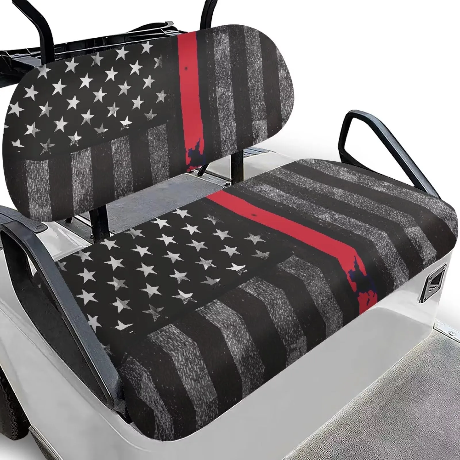 Rarucativ American Flag Golf Cart Seat Covers