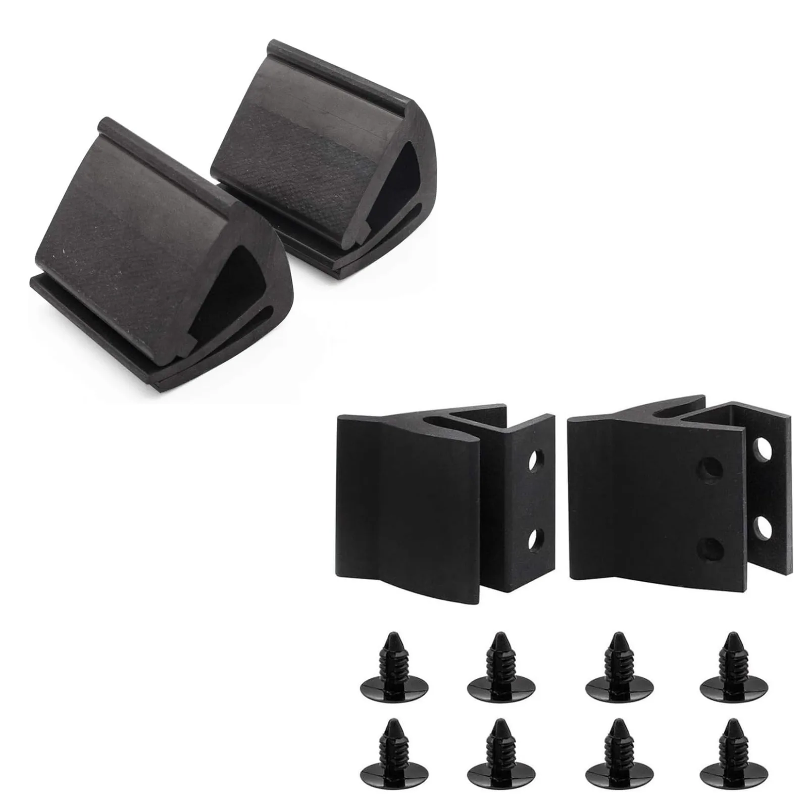 Drive Up Golf Cart Window and Windshield Retaining Clips